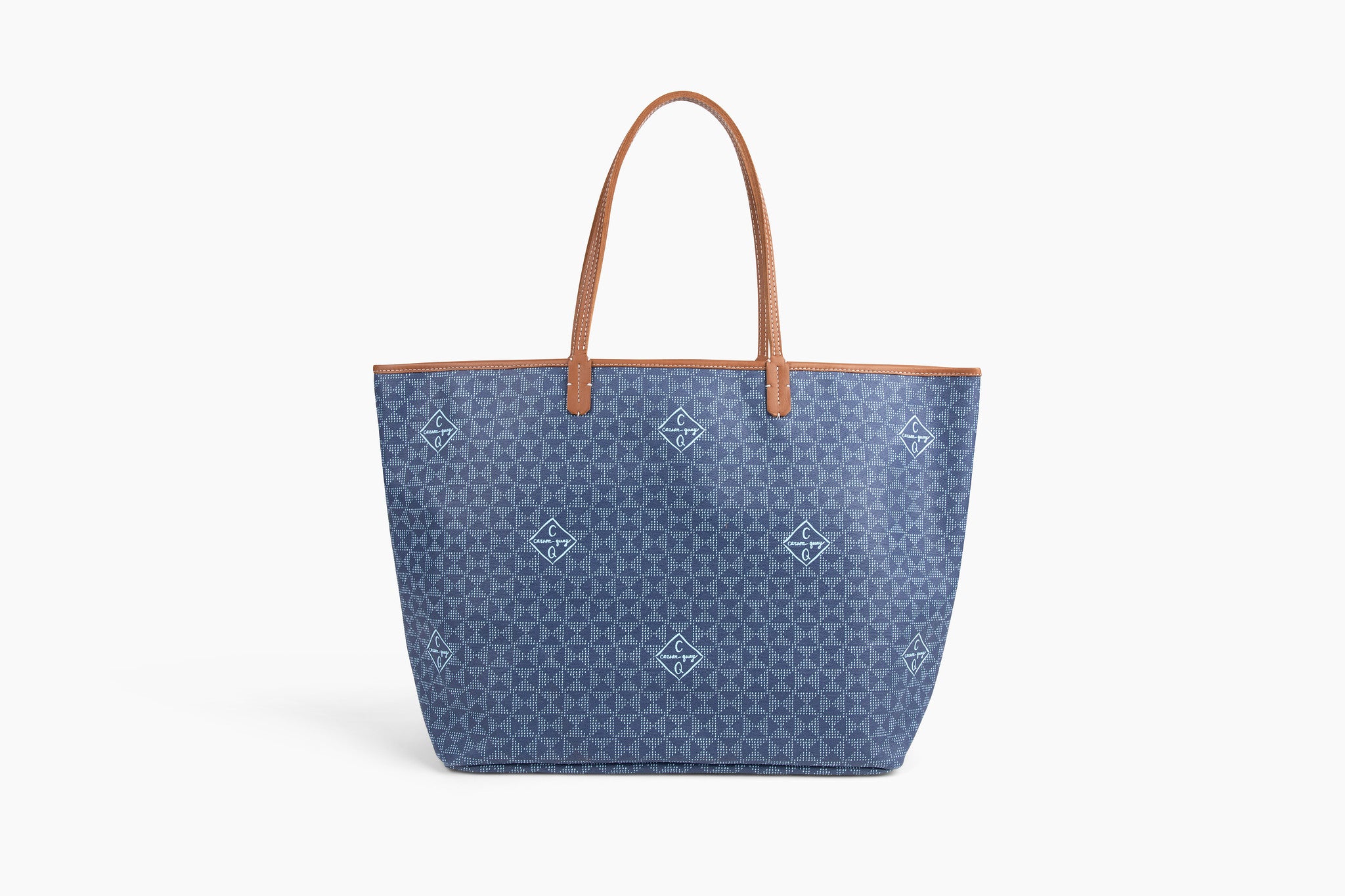 LP Tote in Bagru Indigo